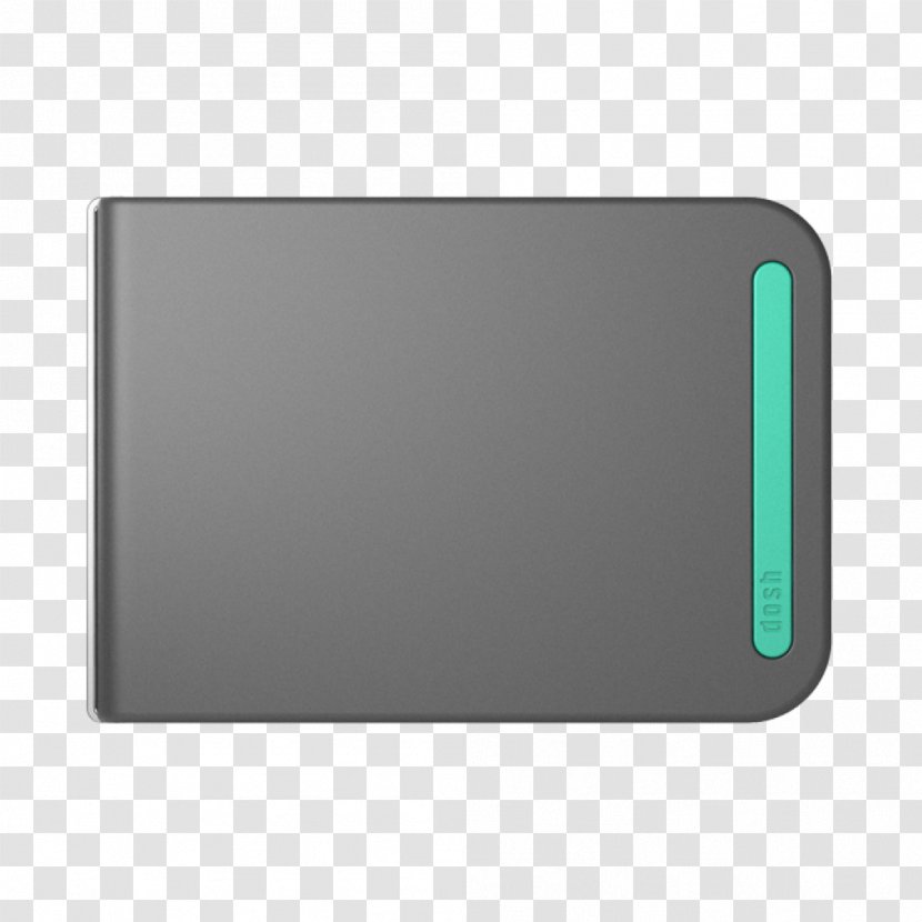 Wallet Money Clip Cash Leather - Rectangle - Shoal Transparent PNG