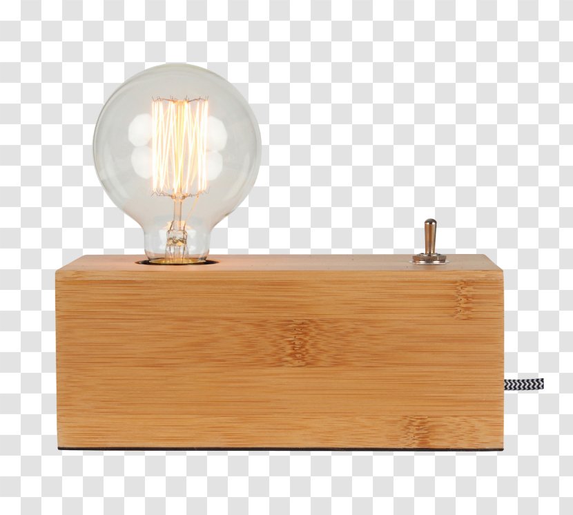 Lamp Table Light Fixture Wood - Bedside Transparent PNG