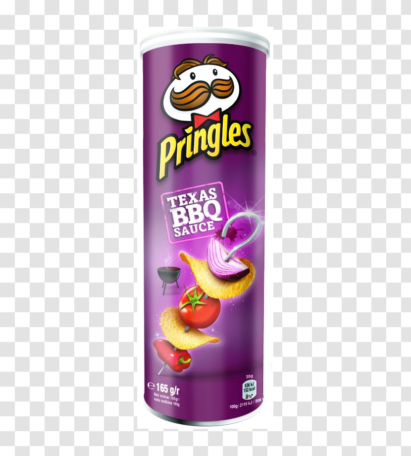 Barbecue Sauce Cheeseburger Hot Dog Pringles - In Texas Transparent PNG