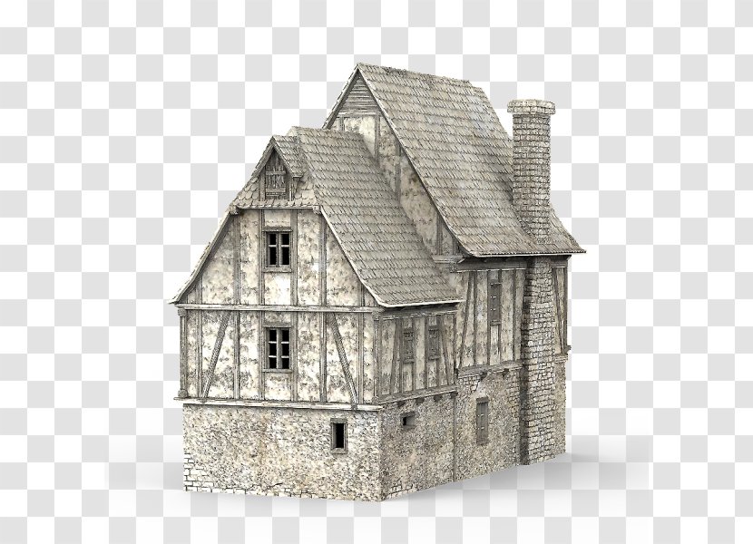 Middle Ages House Medieval Architecture Roof Building Transparent PNG