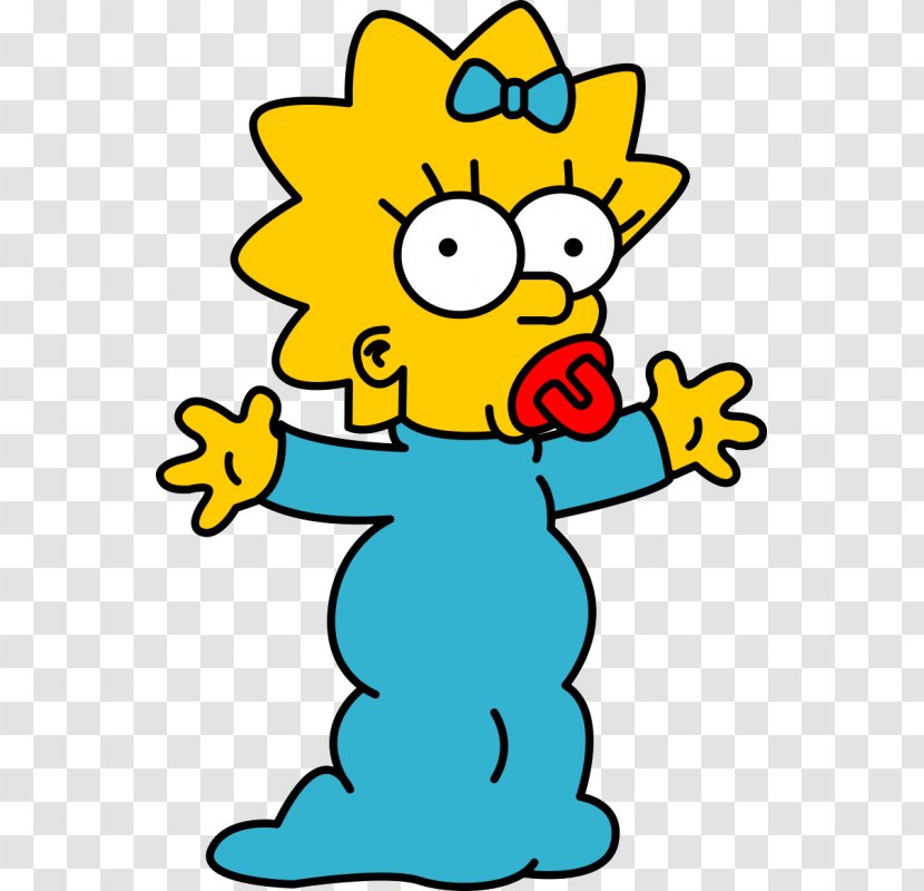 Maggie Simpson Bart Homer Marge Lisa - Organism Transparent PNG