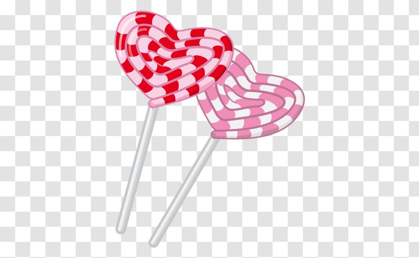 Heart Lollipop - Candy Transparent PNG
