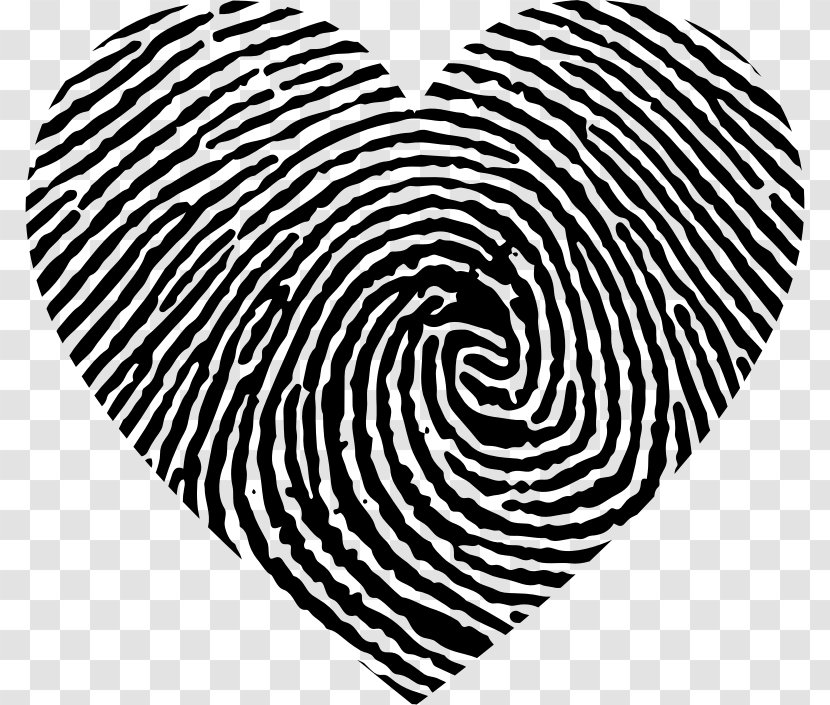 Fingerprint Heart Clip Art - Tree - Love Transparent PNG