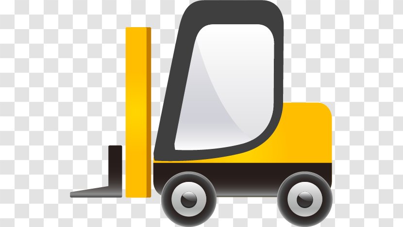 Kyoto Car Forklift Heavy Equipment - Multimedia - Truck Pull Material Vector Free Transparent PNG