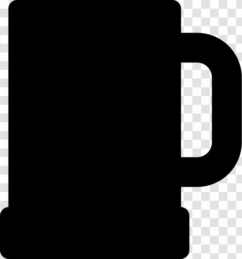 Mug Line Clip Art - Black And White Transparent PNG