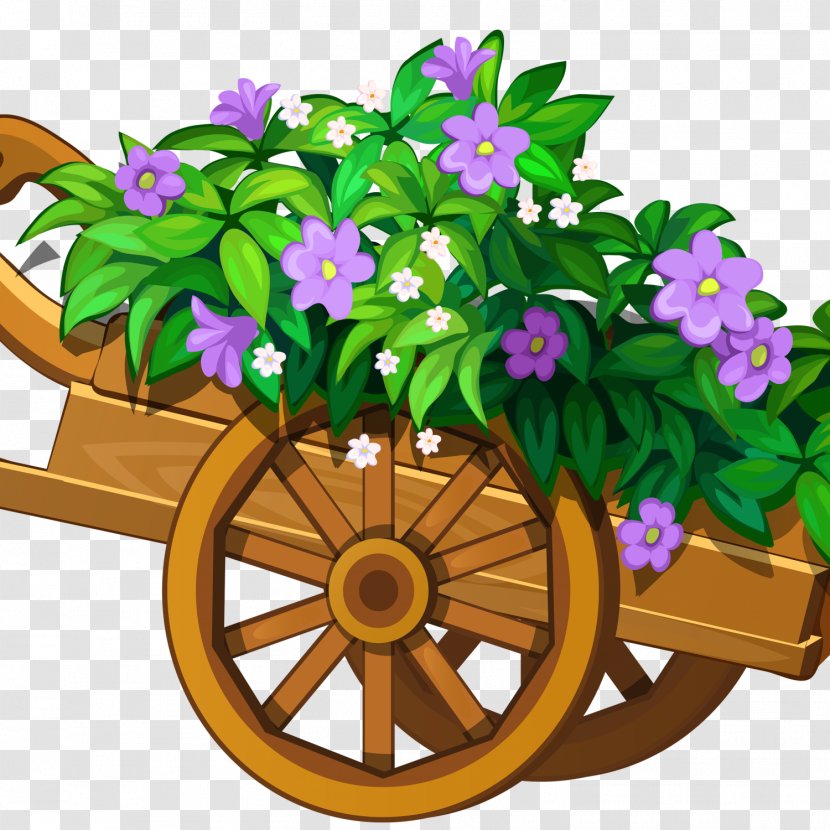 Flower Garden Clip Art Transparent PNG