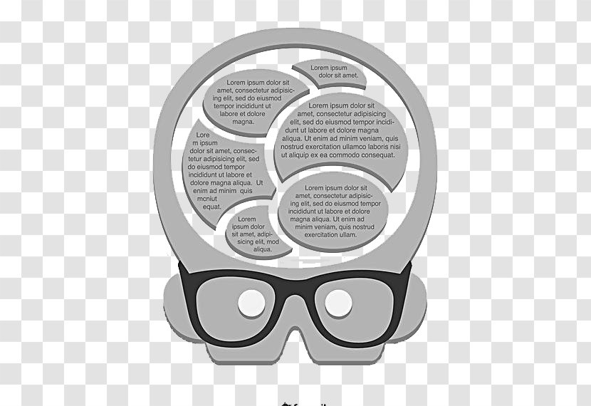 Genius Download Clip Art - Magnifying Glass - Brain Picture Transparent PNG