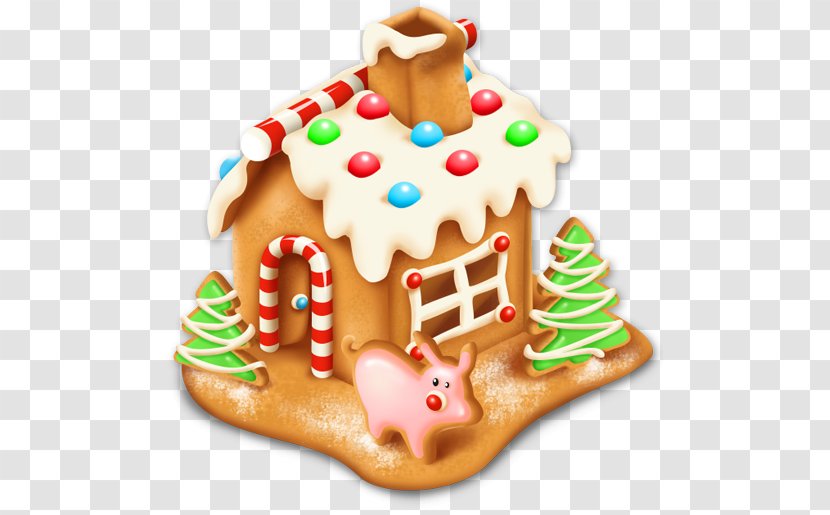 Hay Day Clash Royale Gingerbread House Supercell Italia Fan Christmas Decoration - Gift - Ginger Transparent PNG