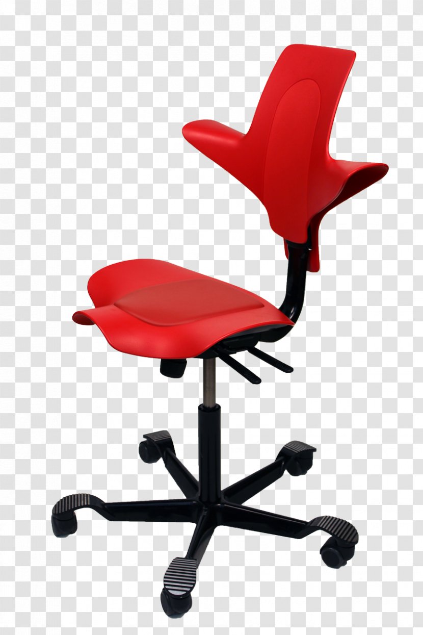 Office & Desk Chairs Armrest Plastic - Chair - Line Transparent PNG