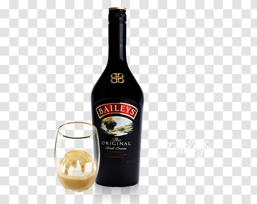 Baileys Irish Cream Liqueur Distilled Beverage - Imported Chocolate Transparent PNG