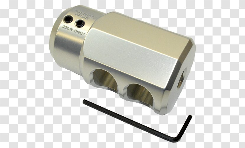 Muzzle Brake Gun Barrel Accurizing Ruger 10/22 Slings - Hardware - Longbarrel Transparent PNG
