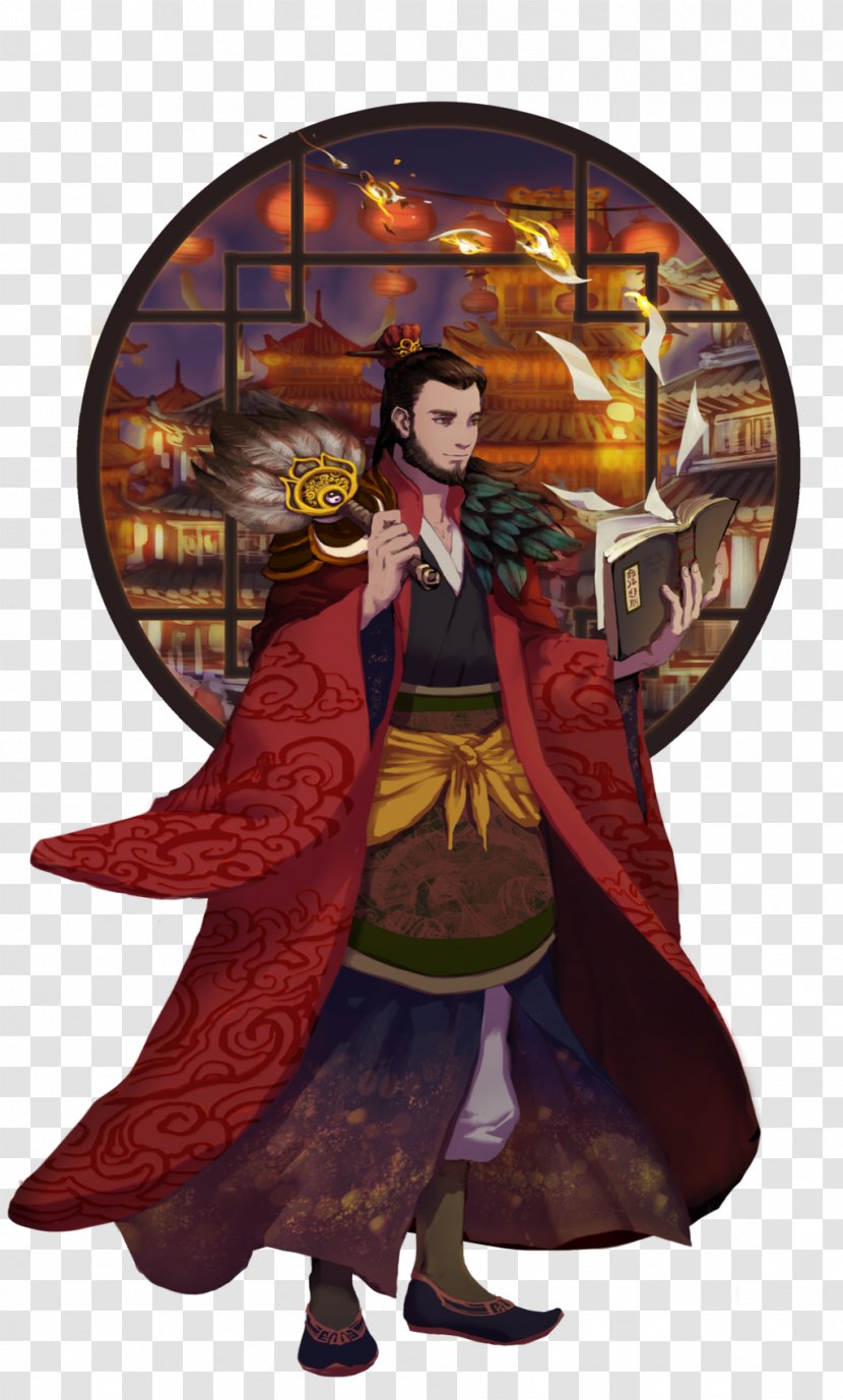 Fan Art Fate/stay Night DeviantArt - Digital - Zhuge Liang Transparent PNG