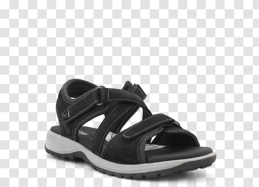 Slipper Sandal Shoe Foot Black - Ballet Flat Transparent PNG