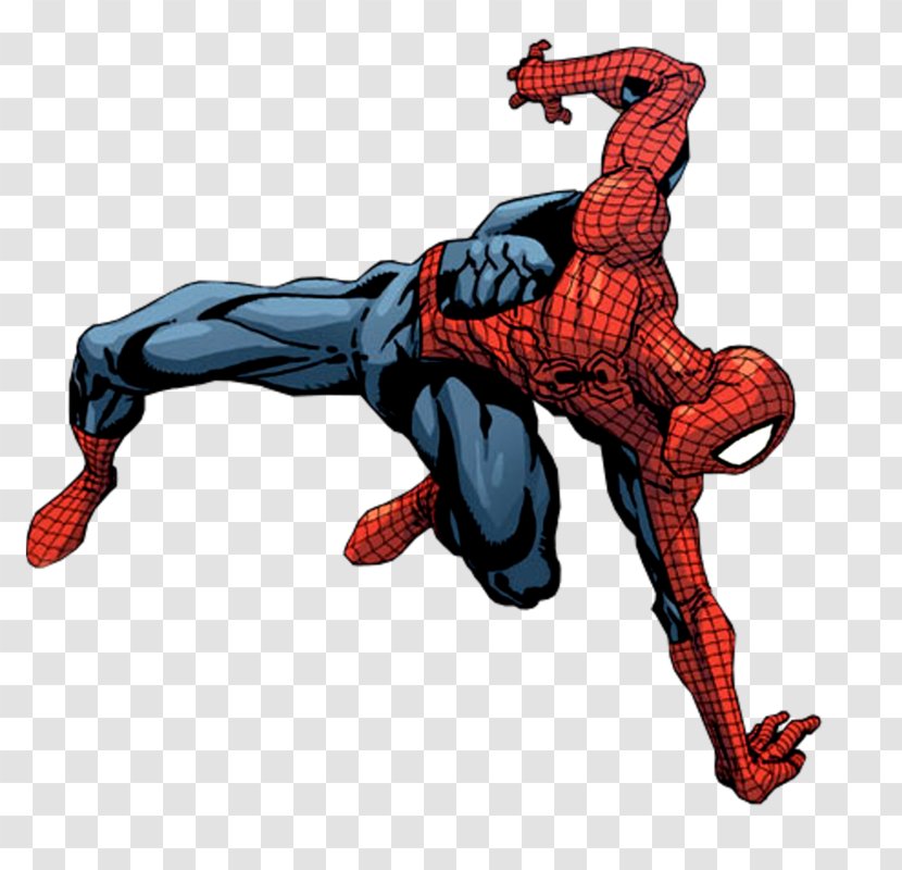 Spider-Man: Shattered Dimensions Venom Ultimate Spider-Man Drawing - Action Figure - Spider-man Transparent PNG