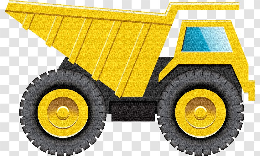 Clip Art Heavy Machinery Construction Vector Graphics Cement Mixers - Automotive Tire - Dump Truck Cake Transparent PNG