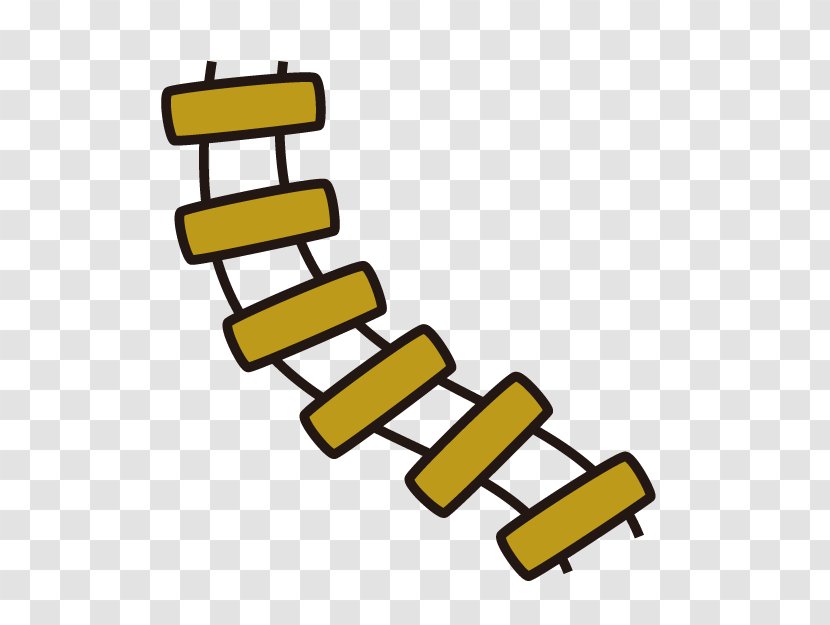 Stairs Clip Art - Yellow - Ladder Transparent PNG