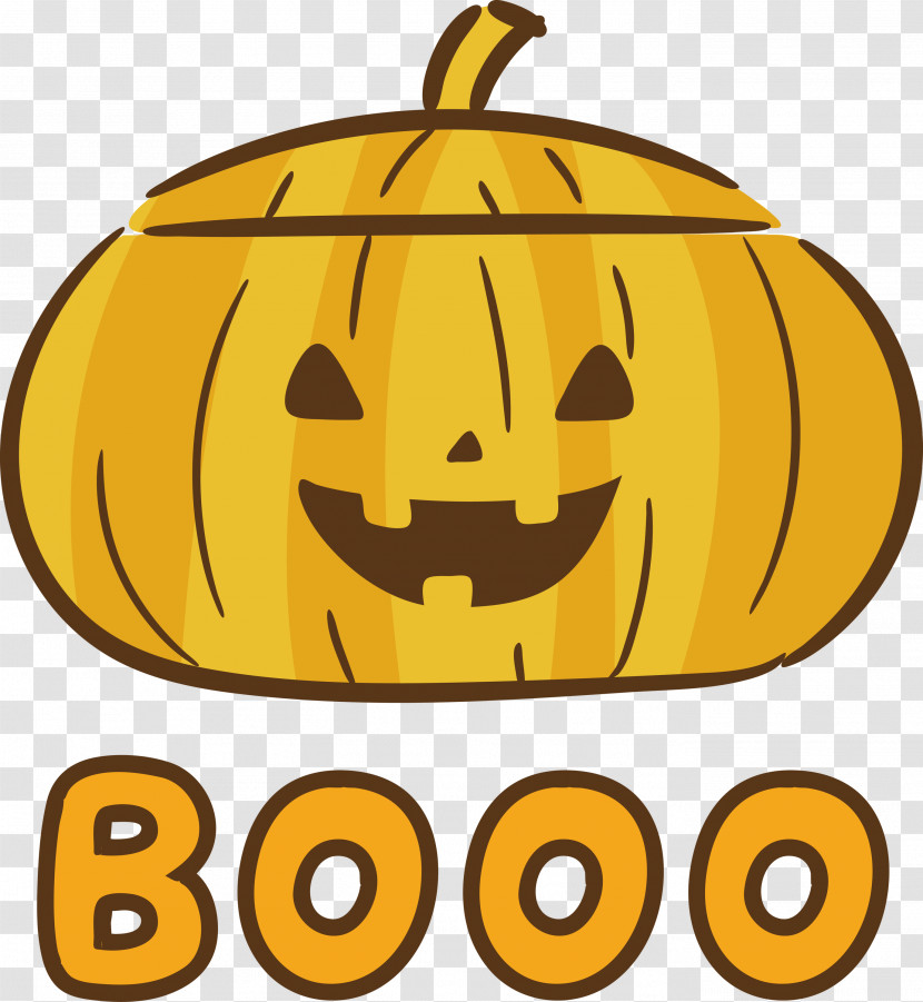 Booo Happy Halloween Transparent PNG