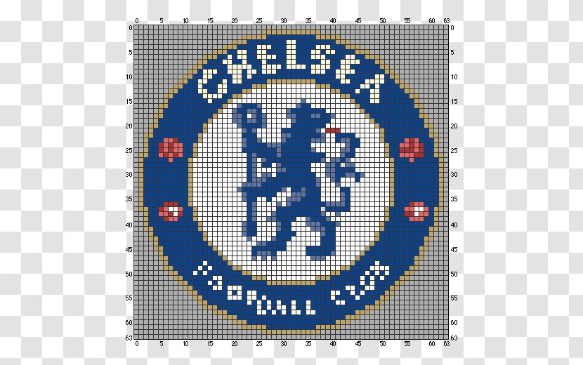 Chelsea F.C. L.F.C. Premier League Manchester United Fulham - Cross Stitch Transparent PNG