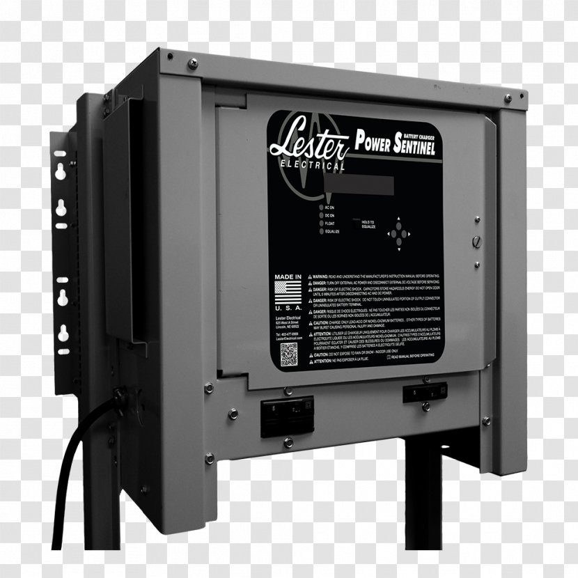 Battery Charger Wiring Diagram Electric Power Volt Lester Electrical-Nebraska Inc - Electrical Wires Cable - Sentinel Transparent PNG