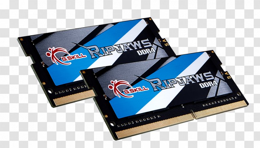 Laptop DDR4 SDRAM G.Skill SO-DIMM Patriot Memory Stellar Boost XT - Brand Transparent PNG