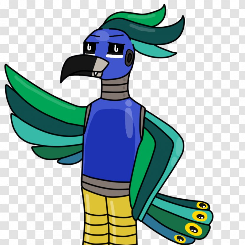 Beak Macaw Cartoon Clip Art - Wing - Peacock Fan Transparent PNG
