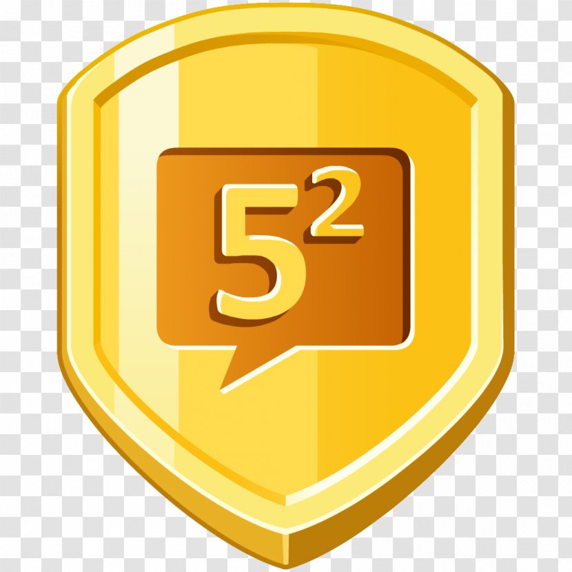 Number Badge Mathematics Fraction Gold - High-grade Silver Vip Membership Card Transparent PNG