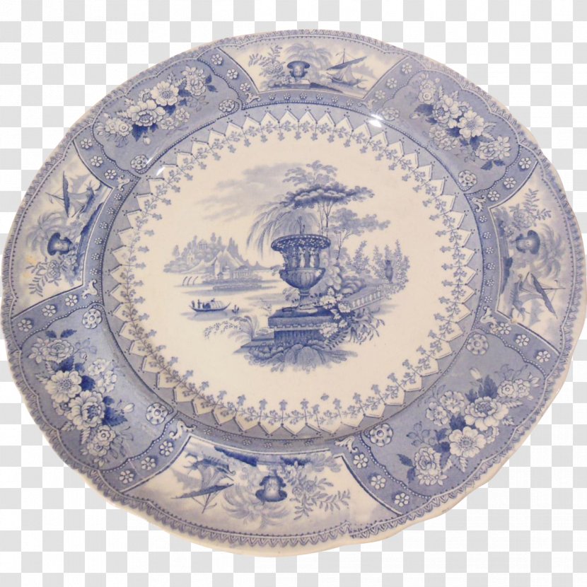 Staffordshire Potteries Plate Tableware Transferware Burslem - Bowl Transparent PNG