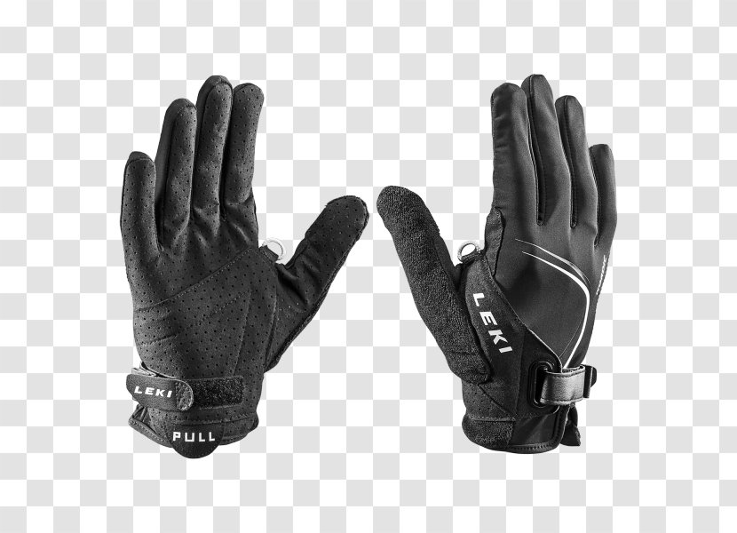 Glove Leki Nordic Walking Skiing Trail Running - Safety Transparent PNG