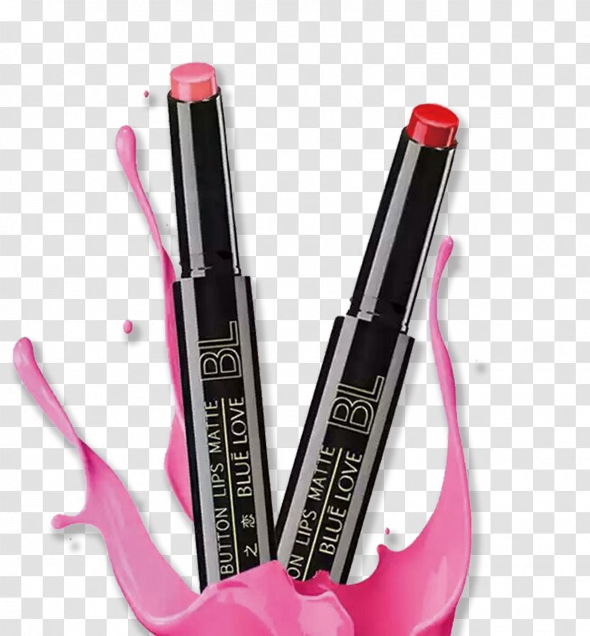 Lipstick Lip Balm Cosmetics - Black Transparent PNG