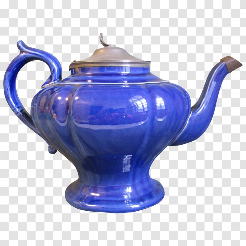 Kettle Teapot Ceramic Pottery Tennessee - Blue Transparent PNG