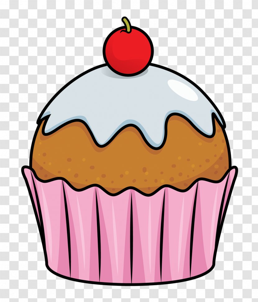 Cupcake Birthday Cake Clip Art - Watercolor Transparent PNG