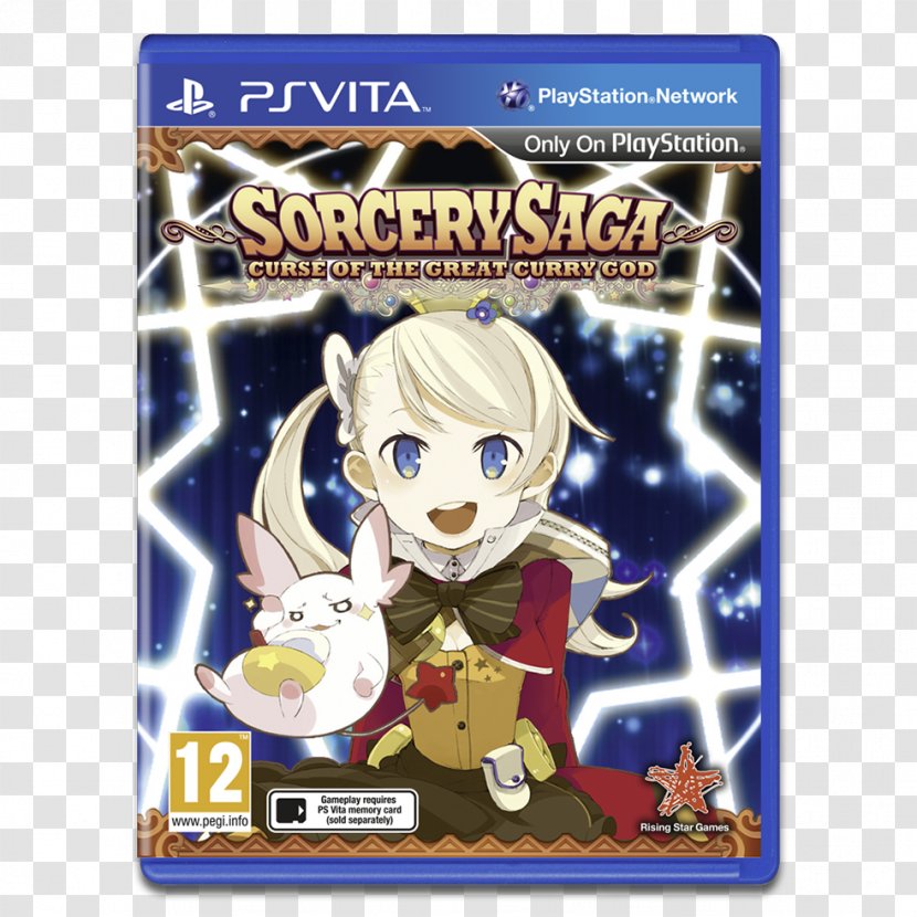Sorcery Saga: Curse Of The Great Curry God PlayStation Vita Video Game Rising Star Games - Cartoon - Playstation Transparent PNG