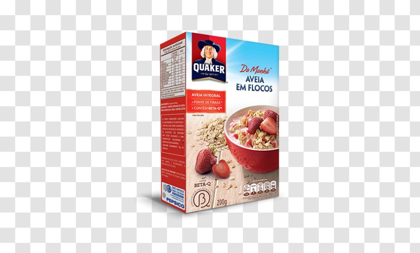 Quaker Oat Bran Cereal Rolled Oats Company - Flour - Aveia Transparent PNG