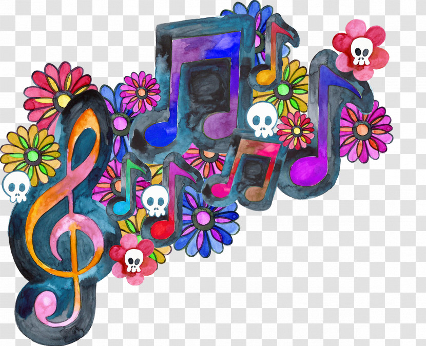 Musical Note Musical Symbols Oil Painting Symbol Transparent PNG