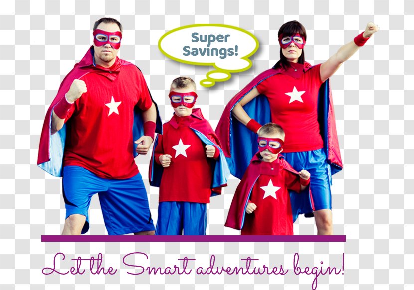 Superhero Photography Family Child - Costume - Let The Adventure Begin Transparent PNG