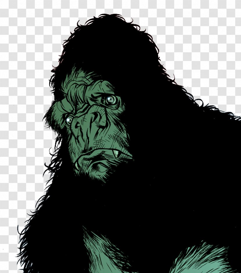 Common Chimpanzee Gorilla Homo Sapiens Facial Hair - Fictional Character Transparent PNG