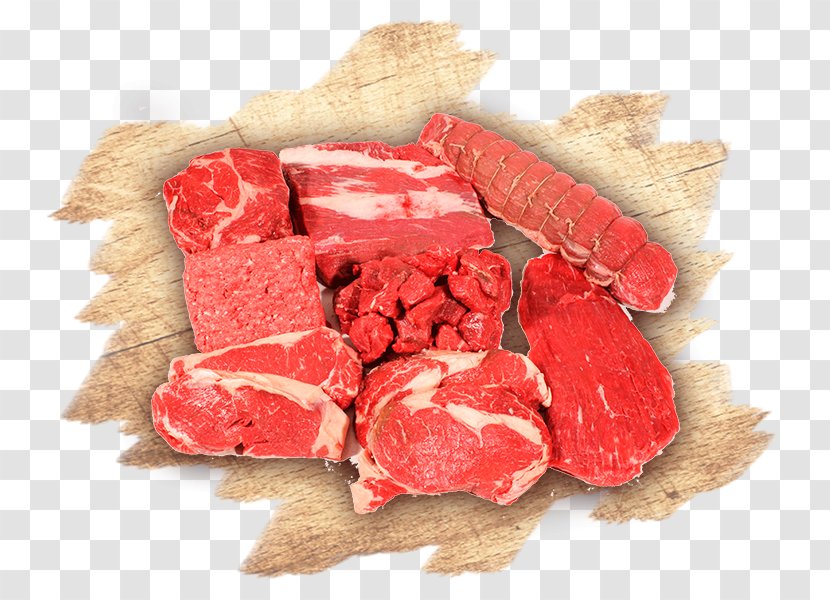 Bresaola Meat Beef Food Steak - Cartoon Transparent PNG