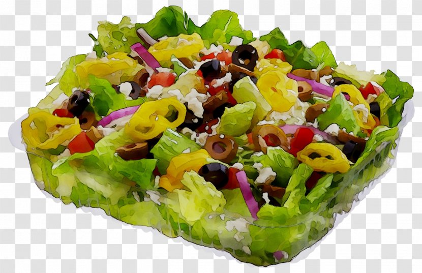 Greek Salad Tuna Vegetarian Cuisine Lettuce Tostada - Iceburg - La Quinta Inns Suites Transparent PNG