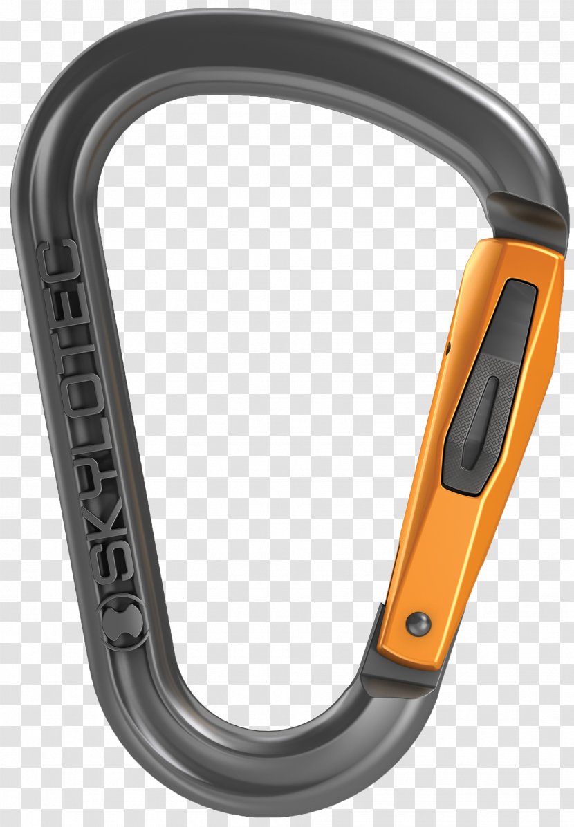 Carabiner SKYLOTEC Climbing Harnesses Personal Protective Equipment - Grey Transparent PNG