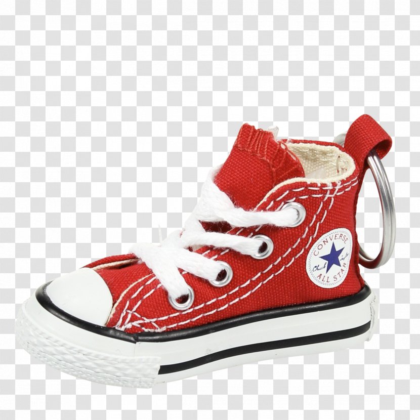 Chuck Taylor All-Stars Converse High-top Key Chains Sneakers - Tennis Shoe - Shoelace Transparent PNG