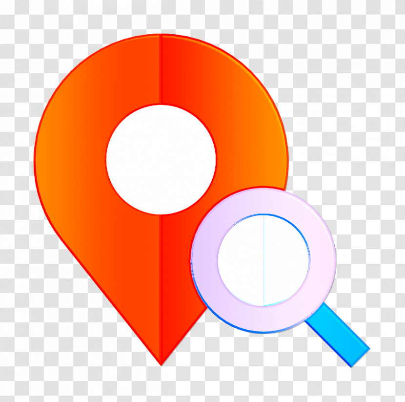 Location Set Icon Search Icon Placeholder Icon Transparent PNG