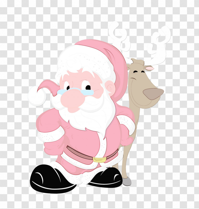 Cartoon Pink Animation Sheep Sheep Transparent PNG