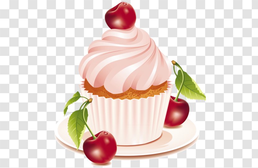 Cupcake Muffin Birthday Cake Frosting & Icing Torte - Pastry Transparent PNG
