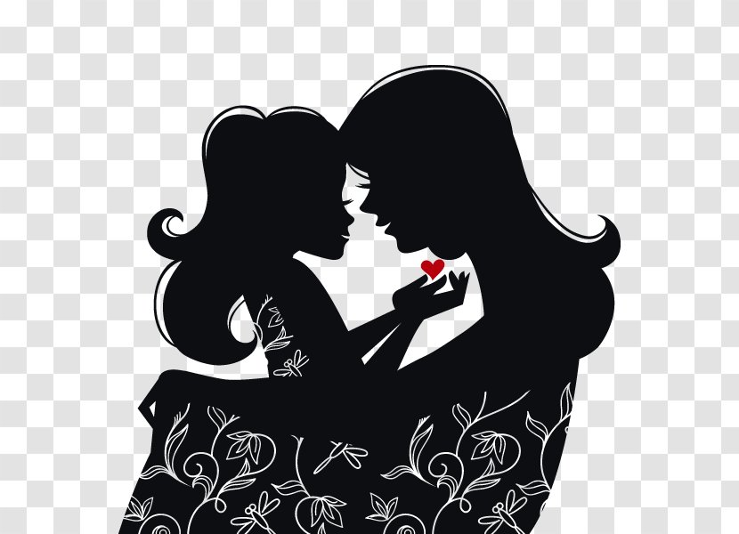 Mother Daughter Royalty-free - Photography - Silhouette Transparent PNG