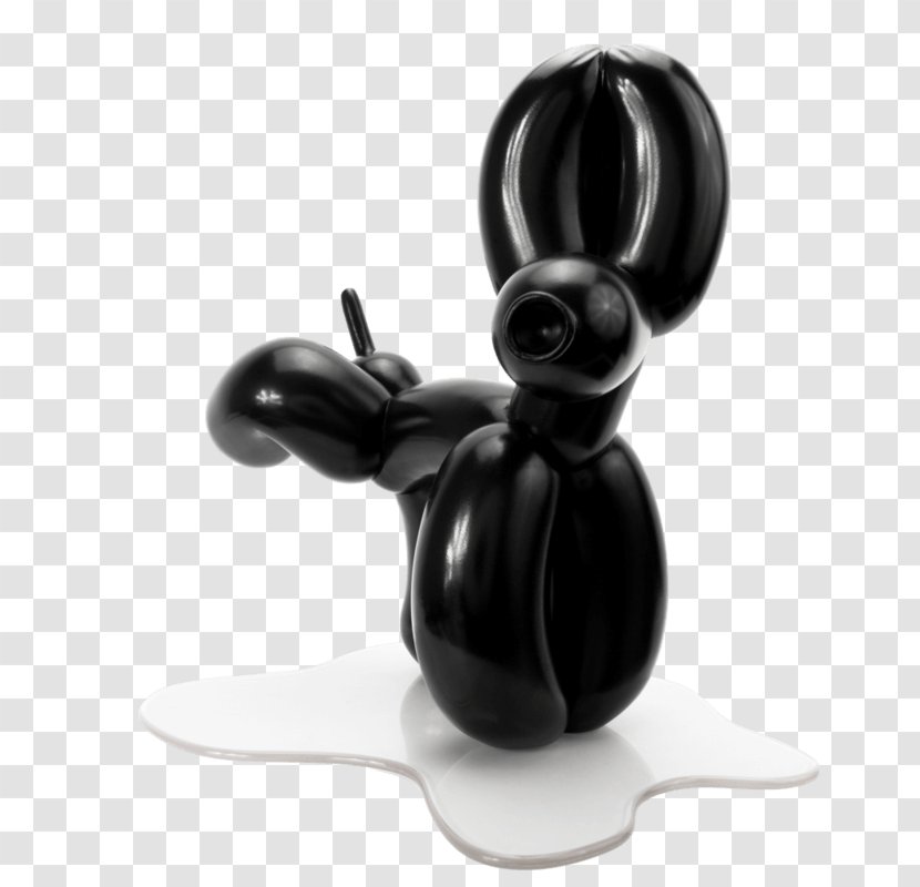 Balloon Dog Designer Toy Sculpture - Figurine - Pooping Transparent PNG