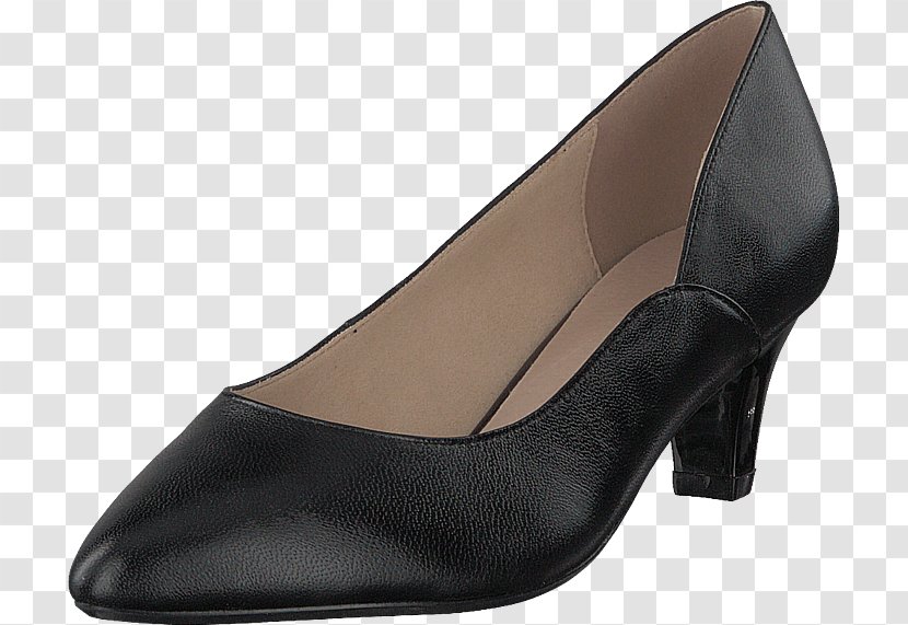 Court Shoe C. & J. Clark Kitten Heel Wedge - Leather - Flate Transparent PNG