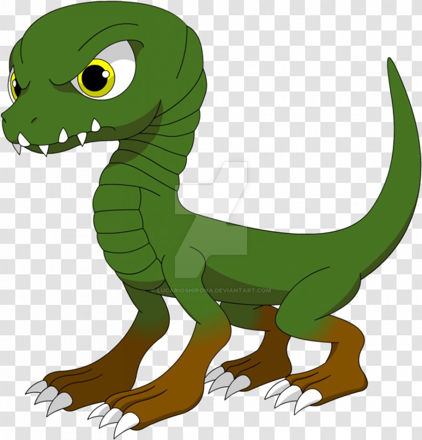 Tyrannosaurus Velociraptor Legendary Creature Clip Art - Green - Gozilla Transparent PNG