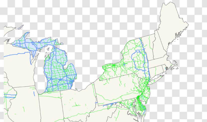 Nebraska Road Map U.S. State Northeastern United States Transparent PNG