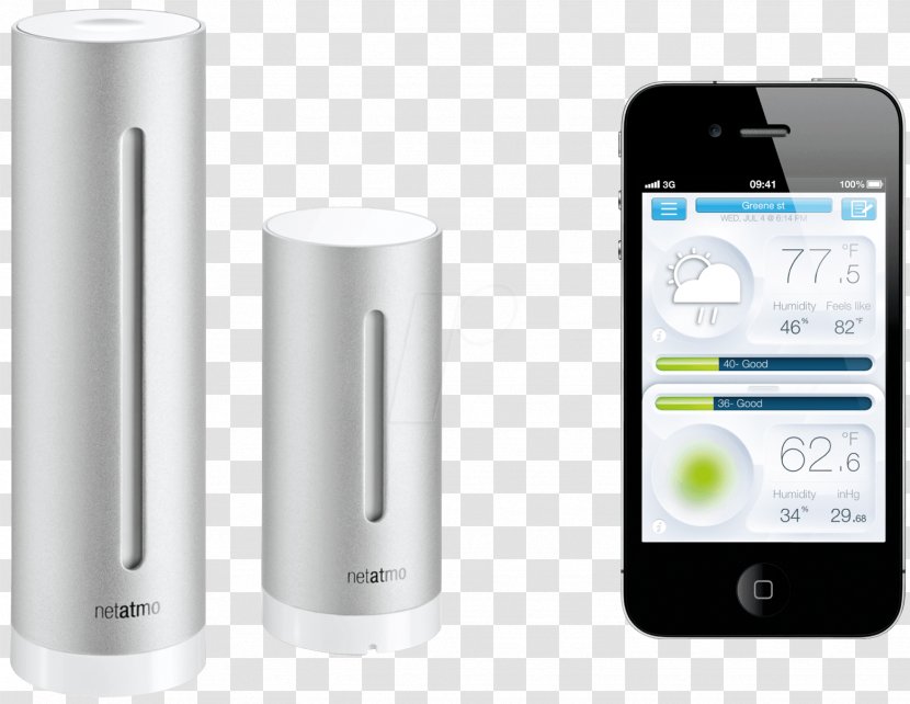 Netatmo Weather Station Forecasting - Smartphone Transparent PNG