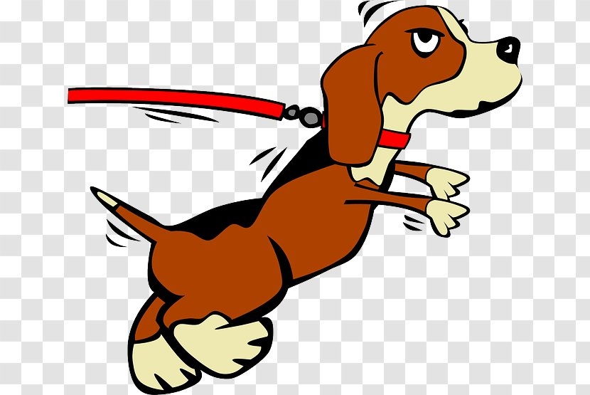 Dog Puppy Leash Clip Art - Tail Transparent PNG